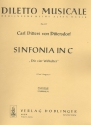 Sinfonia in C Die 4 Weltalter  Partitur