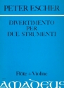 DIVERTIMENTO OP.85 PER 2 STRUMENTI (FLOETE UND VIOLINE)