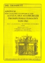 Aufzug des Augsburger Trompeter- Automaten von 1582 fr 5 Barocktrompeten und Pauken