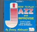 How to play Jazz vol. 1 CD