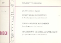 Vierstimmige Suitenstze fr Blockfltenquartett oder andere Instrumente (SATB)