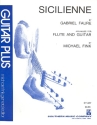 Sicilienne for flute and guitar score and flute part