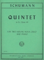 Quintet Eb major op.44 for 2 violins, viola, cello and piano