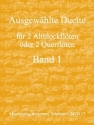 Ausgewhlte Duette Band 1 fr 2 Altblockflten (Flten)