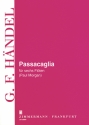 Passacaglia fr 6 Flten Partitur und Stimmen