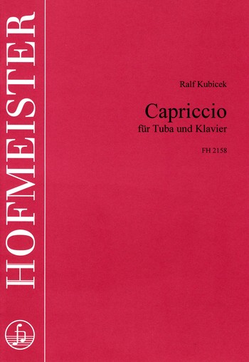 Capriccio fr Tuba und Klavier