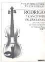 Set canons valencianes fr Violine und Klavier