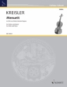 Menuett im Stile von Nicola Antonio Porpora Nr. 3 fr Violine und Klavier