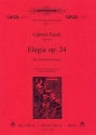 Elegie op.24 fr Violoncello und Orgel