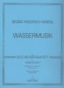 Wassermusik fr 2 Trompeten, Posaune, Horn und Tuba Partitur und Stimmen