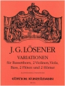 Variationen fr Bassetthorn und Klavier
