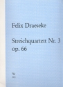 Streichquartett Nr.3 op.66 Partitur (= Violine 1) und Stimmen