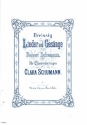 30 Lieder und Gesnge von Robert Schumann fr Klavier bertragen