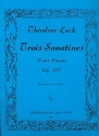 3 Sonatines op.257  pour piano