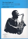 The Jazz Style of Sonny Rollins for saxophone