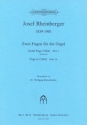 2 Fugen fr Orgel