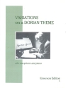 Variations on a Dorian Theme for alto saxophone and piano