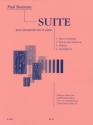 Suite pour saxophone alto et piano