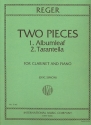 2 Pieces for clarinet and piano