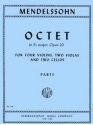 Octet e flat major op.20 for 4 violins, 2 violas, 2 cellos parts