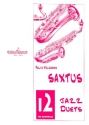 Saxtus 12 Jazz Duets for 2 saxophones (A / AT T) score