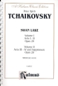 Swan Lake op.20 miniature score cplt. in 2 volumes