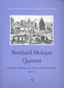 Quintett op.35 fr Flte, Violine, 2 Violen und Violoncello Stimmen