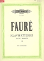 Klavierwerke Band 3 13 Nocturnes