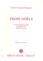 3 NOELS FUER BLECHBLAESERQUINTETT PARTITUR UND STIMMEN BREUER, HERIBERT, ED