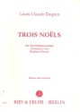 3 NOELS FUER BLECHBLAESERQUINTETT PARTITUR UND STIMMEN BREUER, HERIBERT, ED