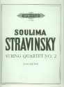 String quartet no.2 for String quartet Score and Parts