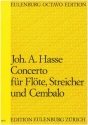 Konzert F-Dur fr Flte, Streichorchester und Bc Partitur