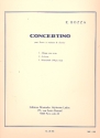 Concertino pour basson et orchestre de chambre pour basson et piano