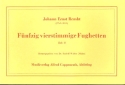 50 vierstimmige Fughetten Band 2 (Nr.23-50) fuer orgel