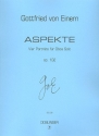Aspekte op.102 4 Portrts fr Oboe