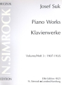 Klavierwerke Band 3 (1907-1935) fr Klavier