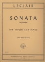Sonata D major for violin and piano