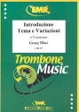 Introduzione - tema e variationi fr 4 Posaunen Partitur und Stimmen