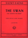 The Swan for cello and piano