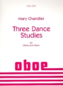 3 Dance Studies for oboe and piano
