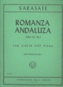 Romana andaluza op.22,1 for violin and piano