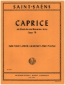 Caprice on Danish and Russian Airs op.79 for flute, oboe, clarinet and piano parts