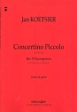 Concertino piccolo op.101 fr 5 Trompeten Partitur und Stimmen