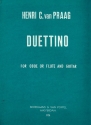 Duettino for oboe (flute) and guitar