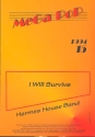 I will survive: Einzelausgabe fr Klavier (mit Text) Hermes House Band