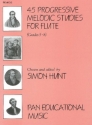 45 progressive melodic studies for flute (grades 5-8)