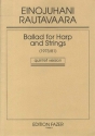 Ballad for harp and strings parts