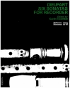 6 Sonatas vol.2 (nos.4-6) for recorder and piano