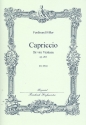 Capriccio op.203 fr 4 Violinen