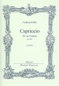 Capriccio op.203  fr 4 Violinen